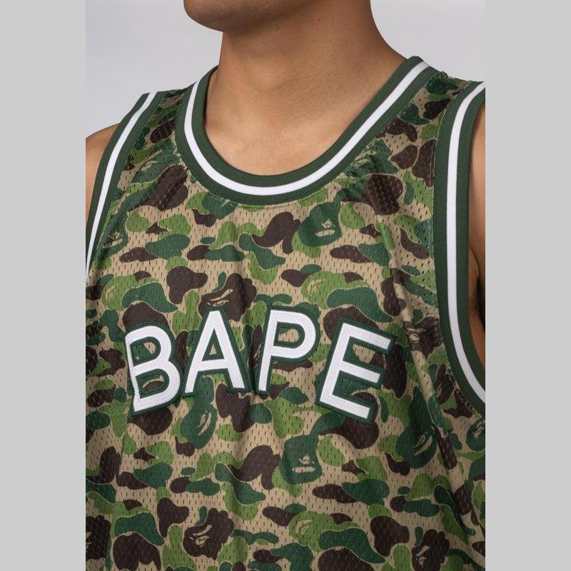 ABC Camo Basketball Tank - Green - Image 4