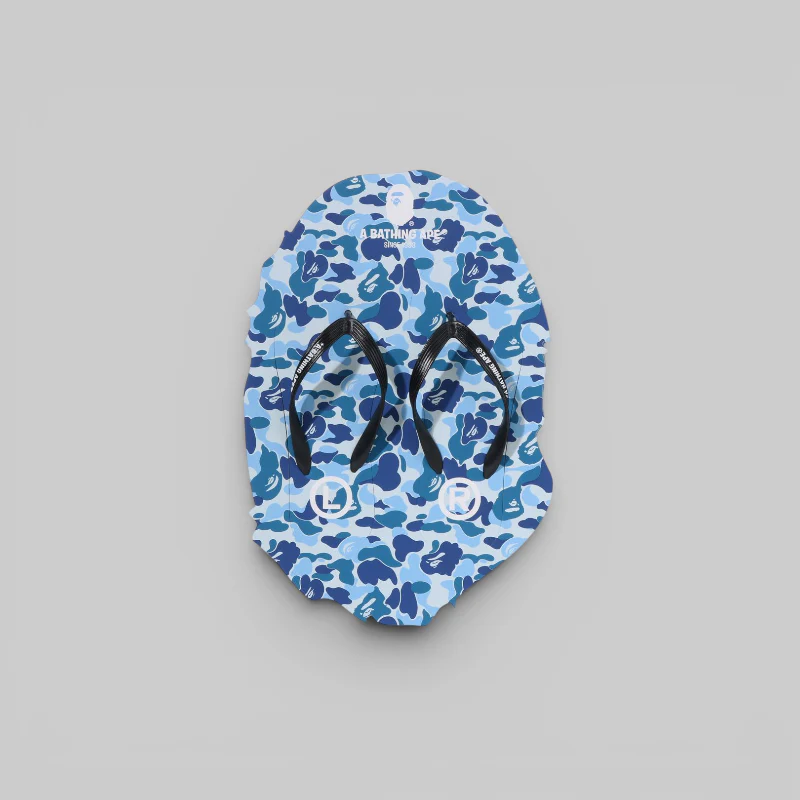 ABC Camo Beach Sandals - Blue