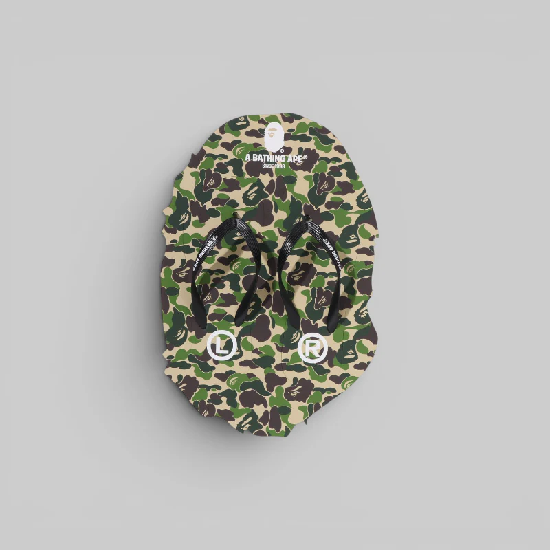 ABC Camo Beach Sandals - Green