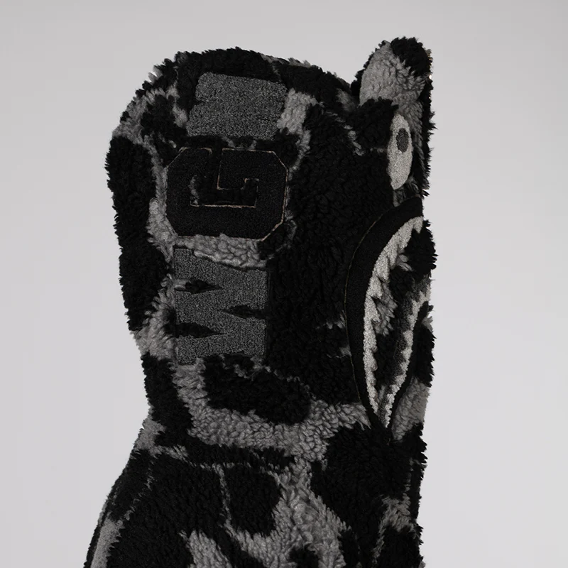 ABC Camo Boa Shark Relaxed Fit Full Zip Hoodie - Black - Image 4