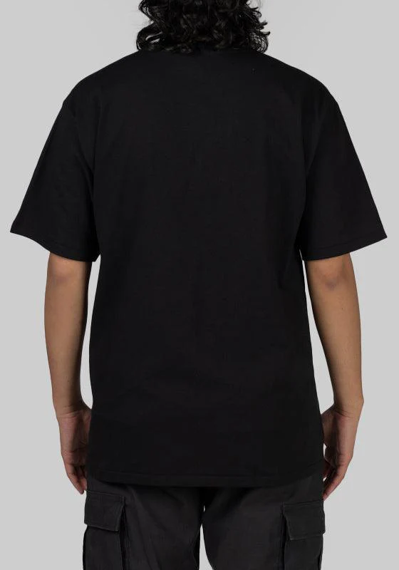 ABC Camo College T-Shirt - Black/Green - Image 2