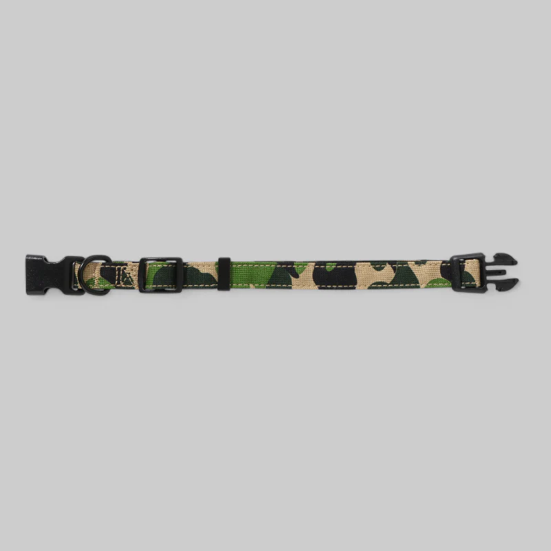 ABC Camo Dog Bandana Collar Medium - Green - Image 5