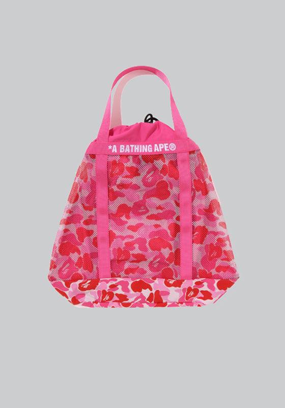 ABC Camo Mesh Tote Bag - Pink - Image 2
