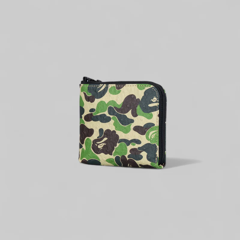 ABC Camo Mini Zipped Wallet - Green - Image 2
