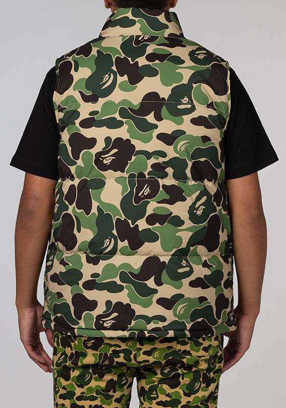 ABC Camo Reversible Down Vest - Green - Image 3