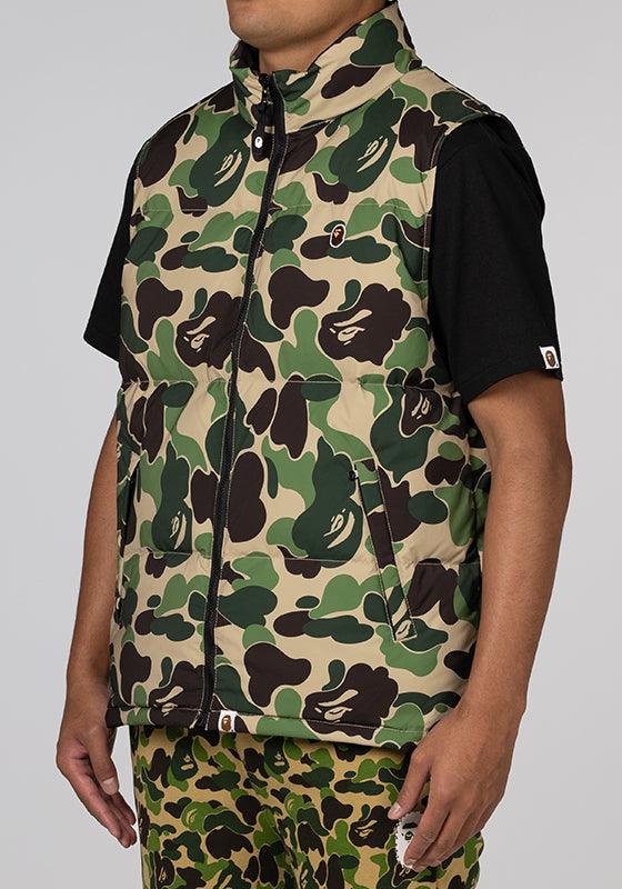 ABC Camo Reversible Down Vest - Green - Image 4