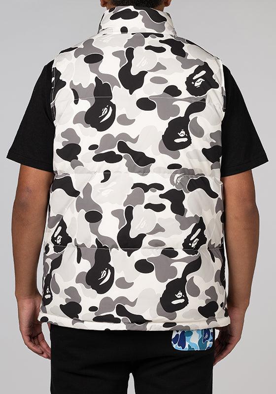 ABC Camo Reversible Down Vest - Grey - Image 3