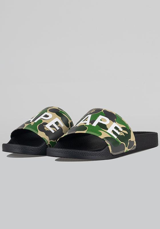 ABC Camo Slide Sandals - Green - Image 2