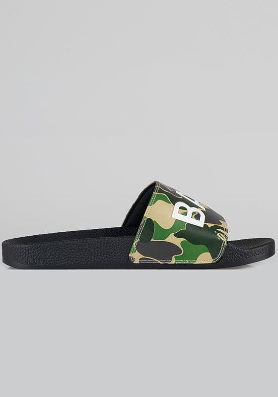 ABC Camo Slide Sandals - Green - Image 3