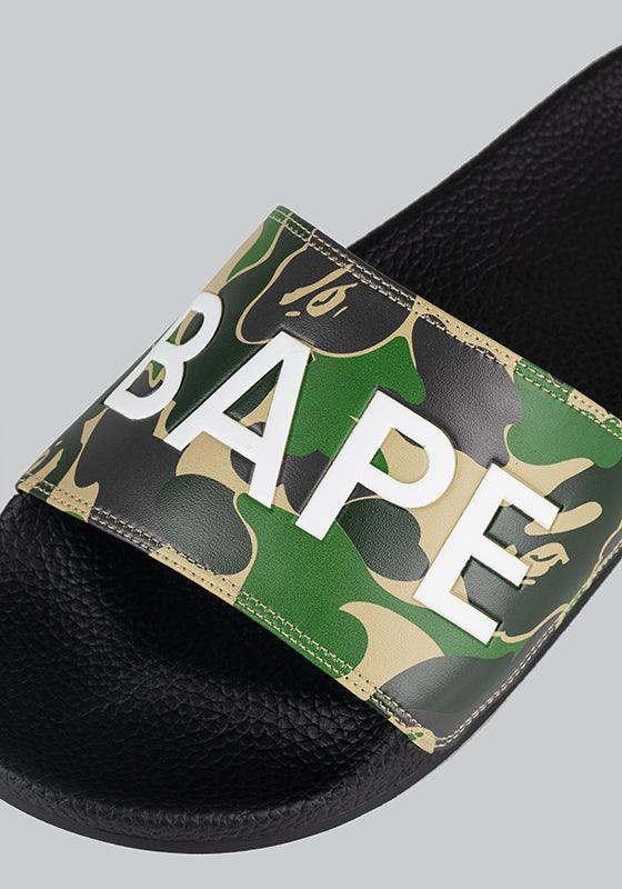 ABC Camo Slide Sandals - Green - Image 6