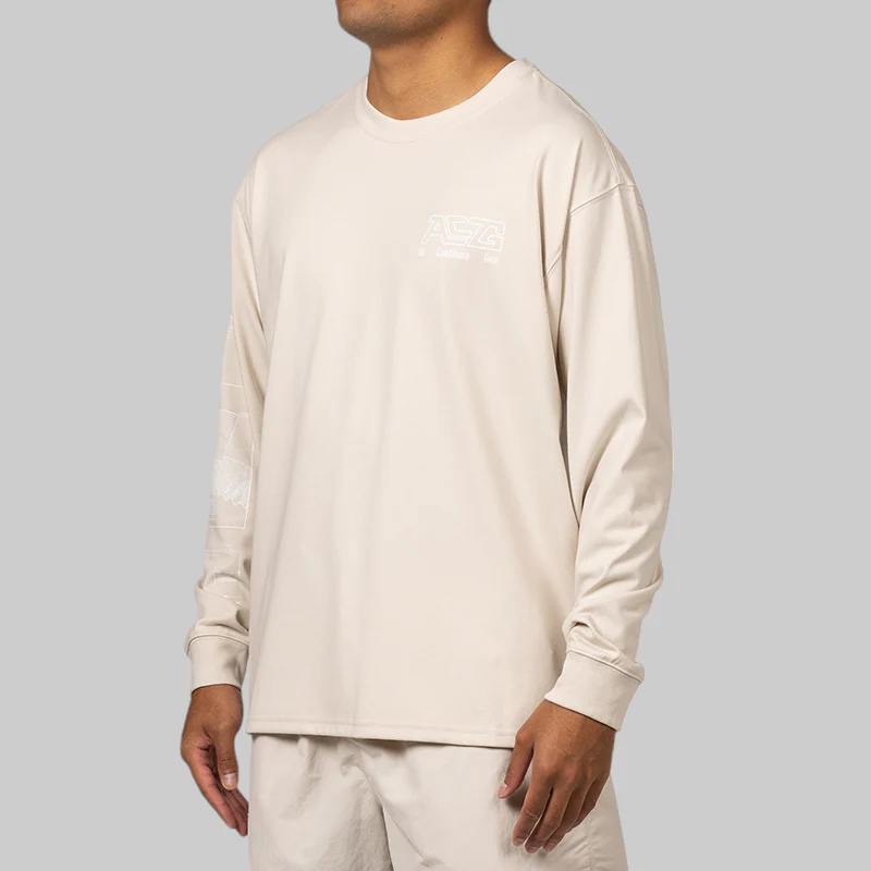 ACG NRG Geothermal Long Sleeve - Light Orewood Brown - Image 3