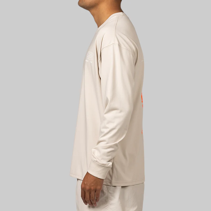 ACG NRG Geothermal Long Sleeve - Light Orewood Brown - Image 4