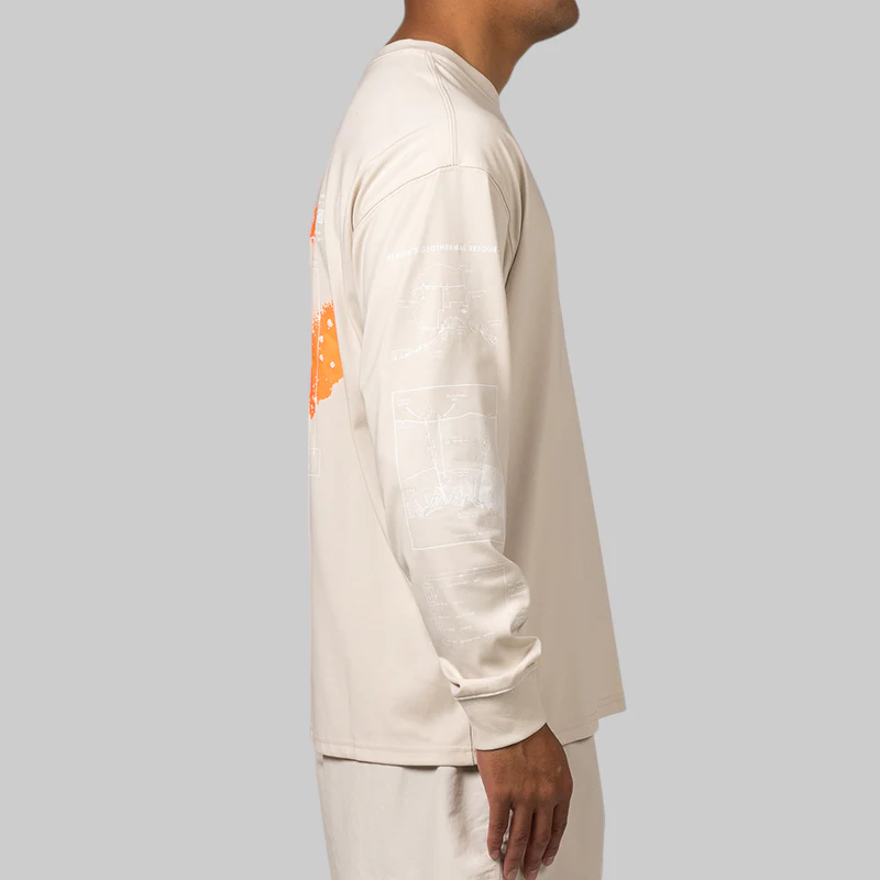 ACG NRG Geothermal Long Sleeve - Light Orewood Brown - Image 5