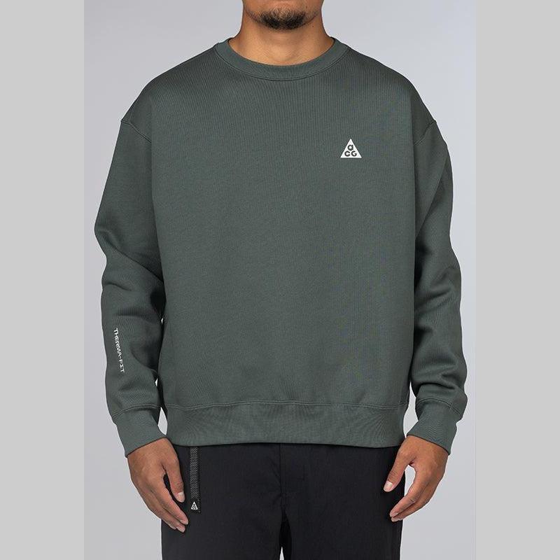 ACG TF Fleece Crew - Vintage Green/Summit White