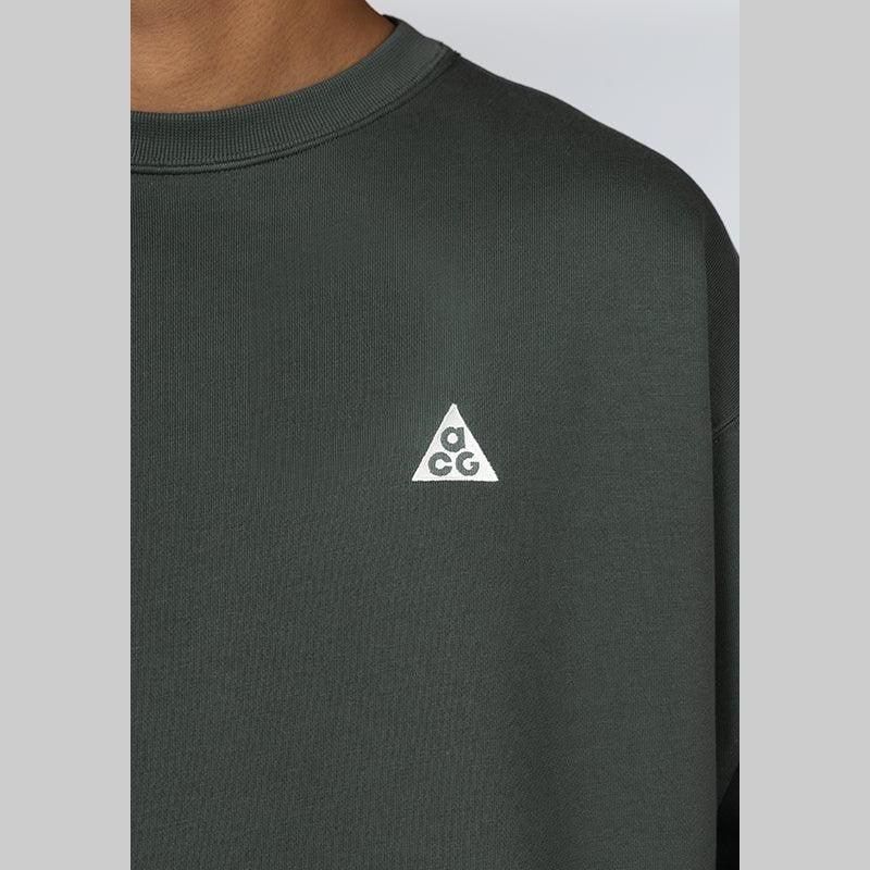 ACG TF Fleece Crew - Vintage Green/Summit White - Image 2