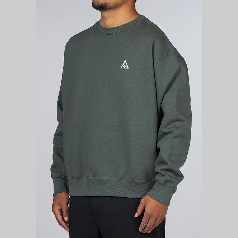 ACG TF Fleece Crew - Vintage Green/Summit White - Image 3