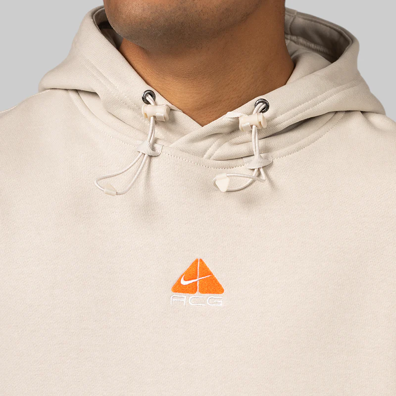 ACG Therma-FIT Fleece Hoodie - Light Orewood Brown - Image 6