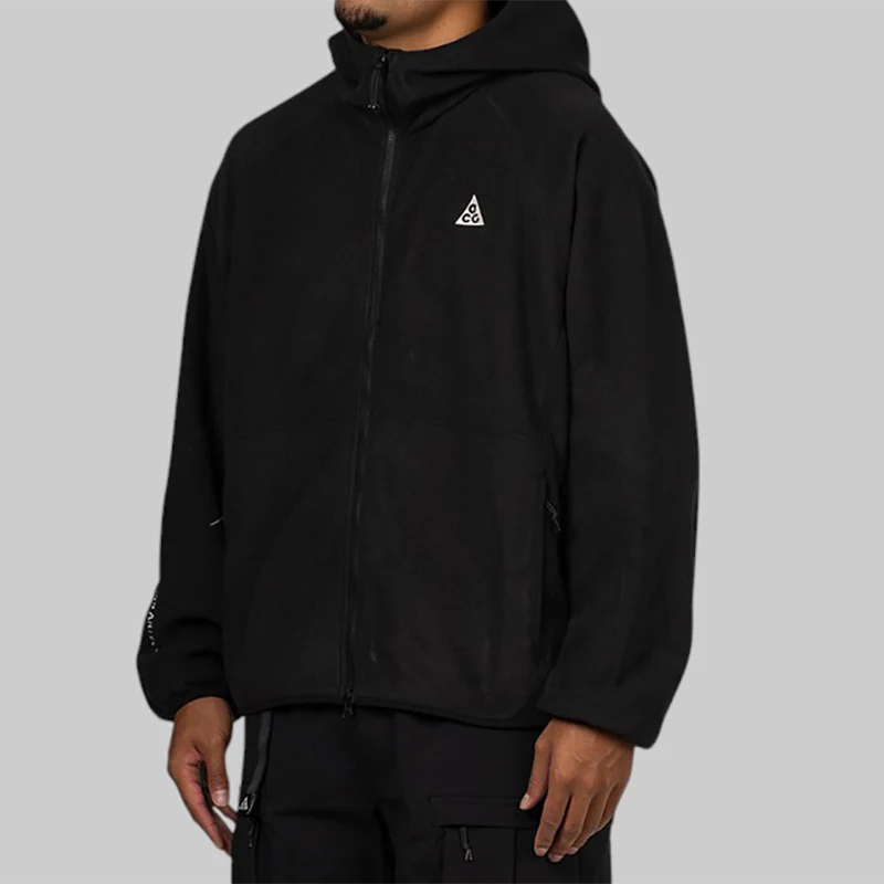 ACG Wolf Full Zip Hoodie - Black - Image 2