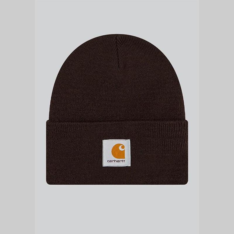 Acrylic Watch Beanie- Dark Umber