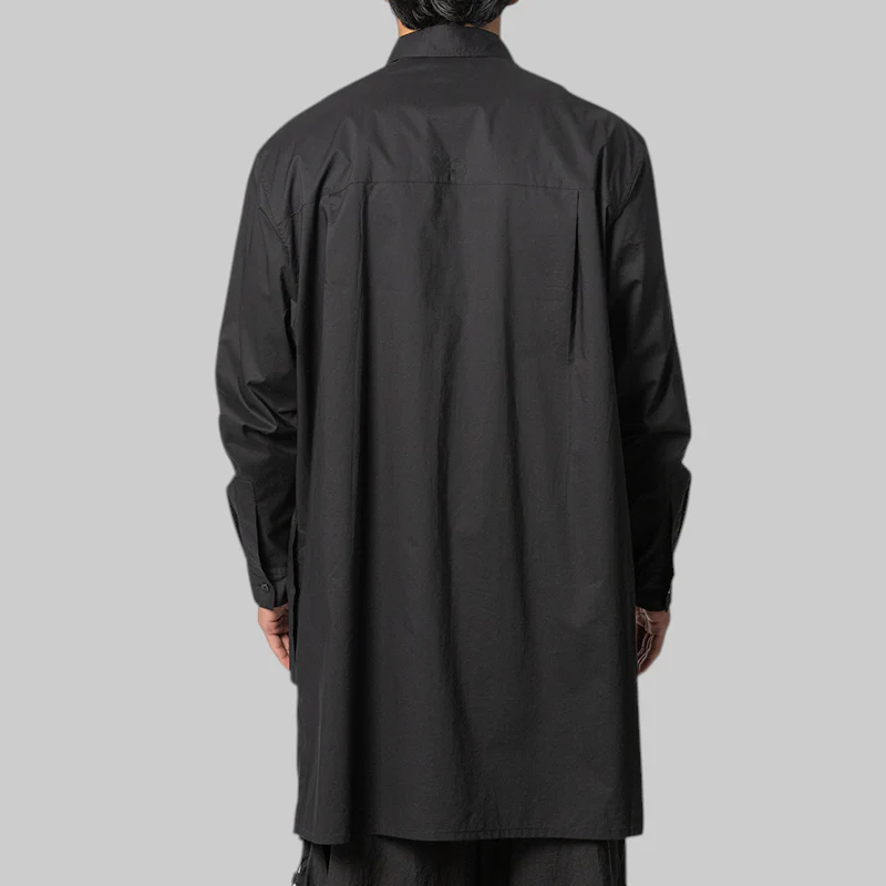 Adaptive Cotton Shirt - Black - Image 4