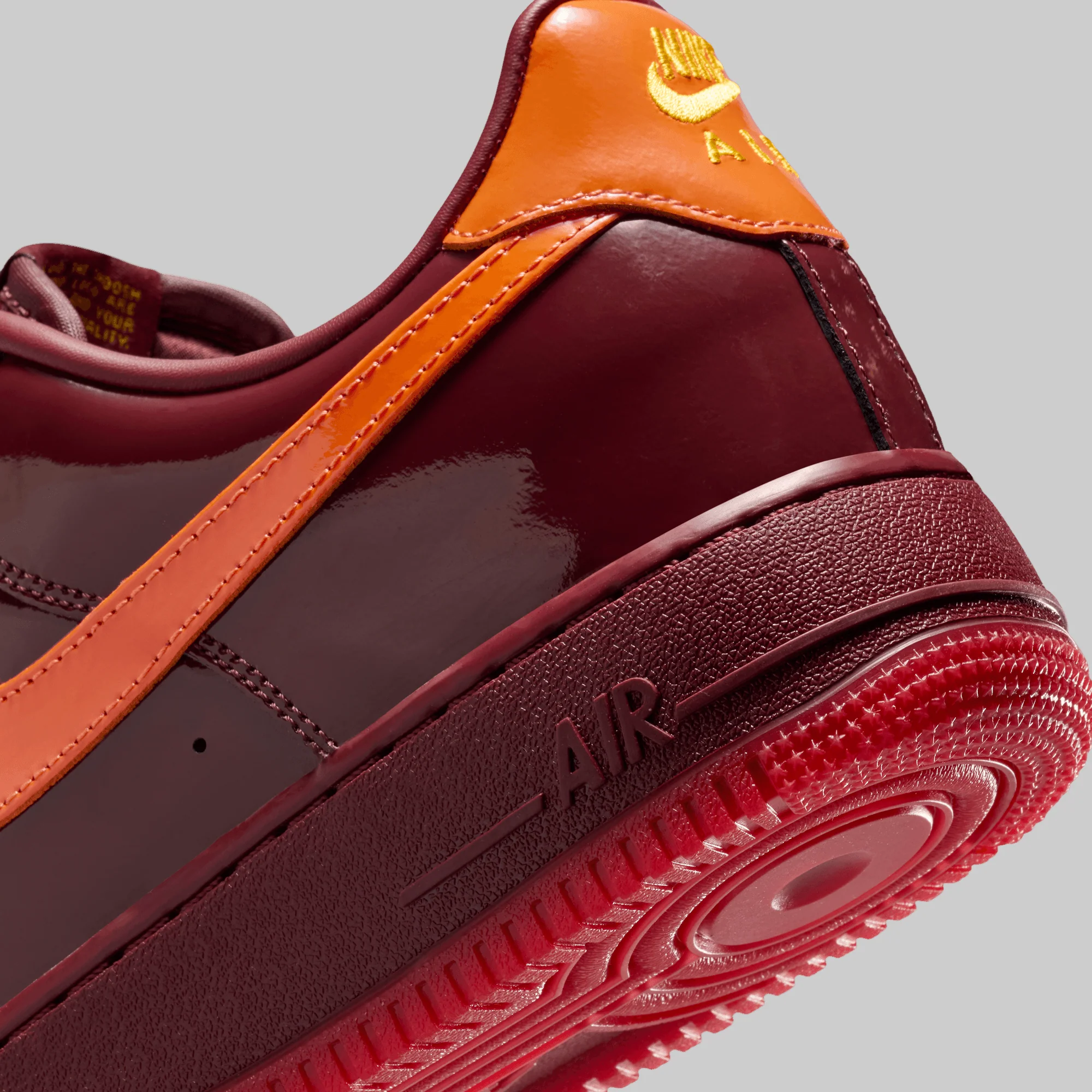 Air Force 1 Low QS - Dark Team Red - Image 5