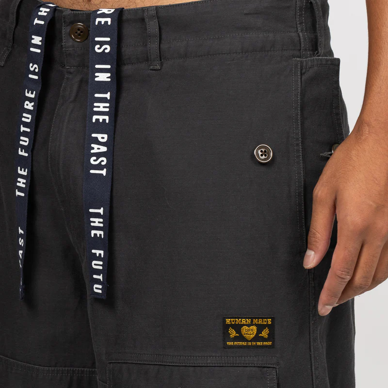 Air Force Pant with adjustable Cuff - Charcoal - Image 8