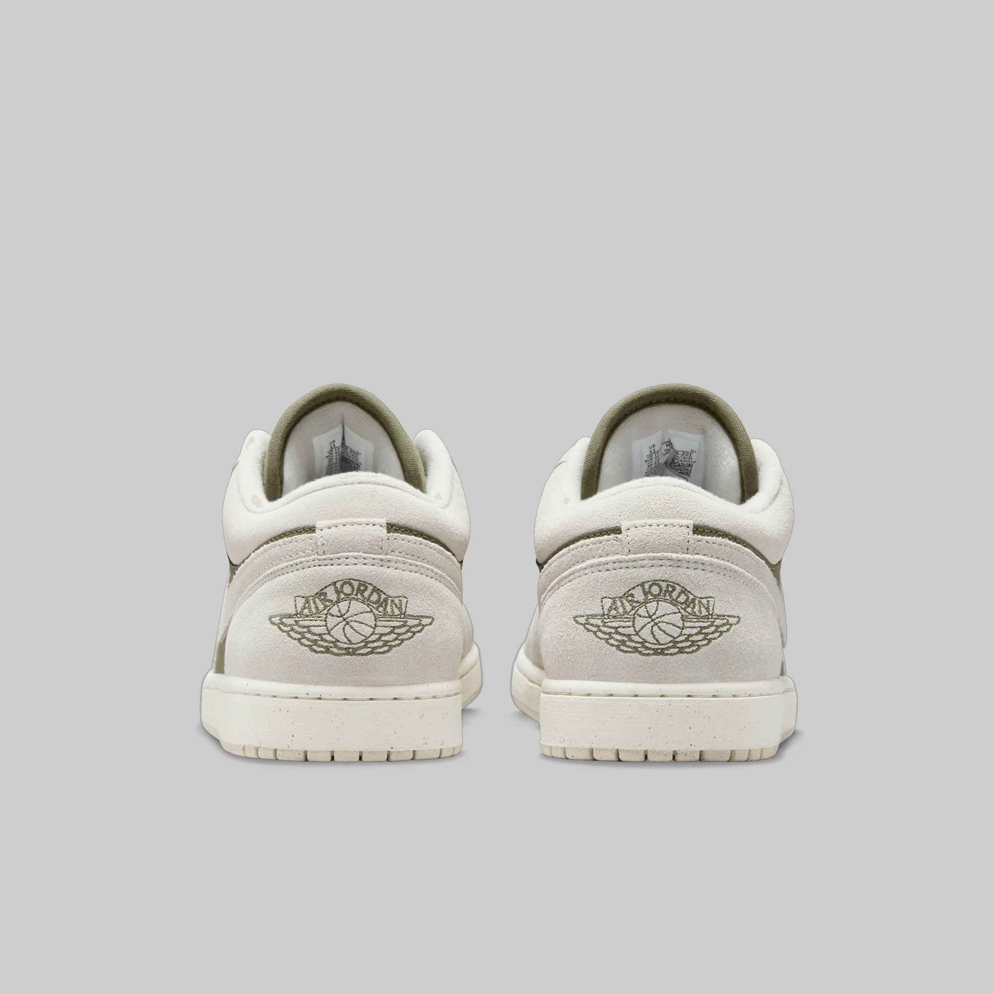 Air Jordan 1 Low SE - Medium Olive/Sail - Image 8