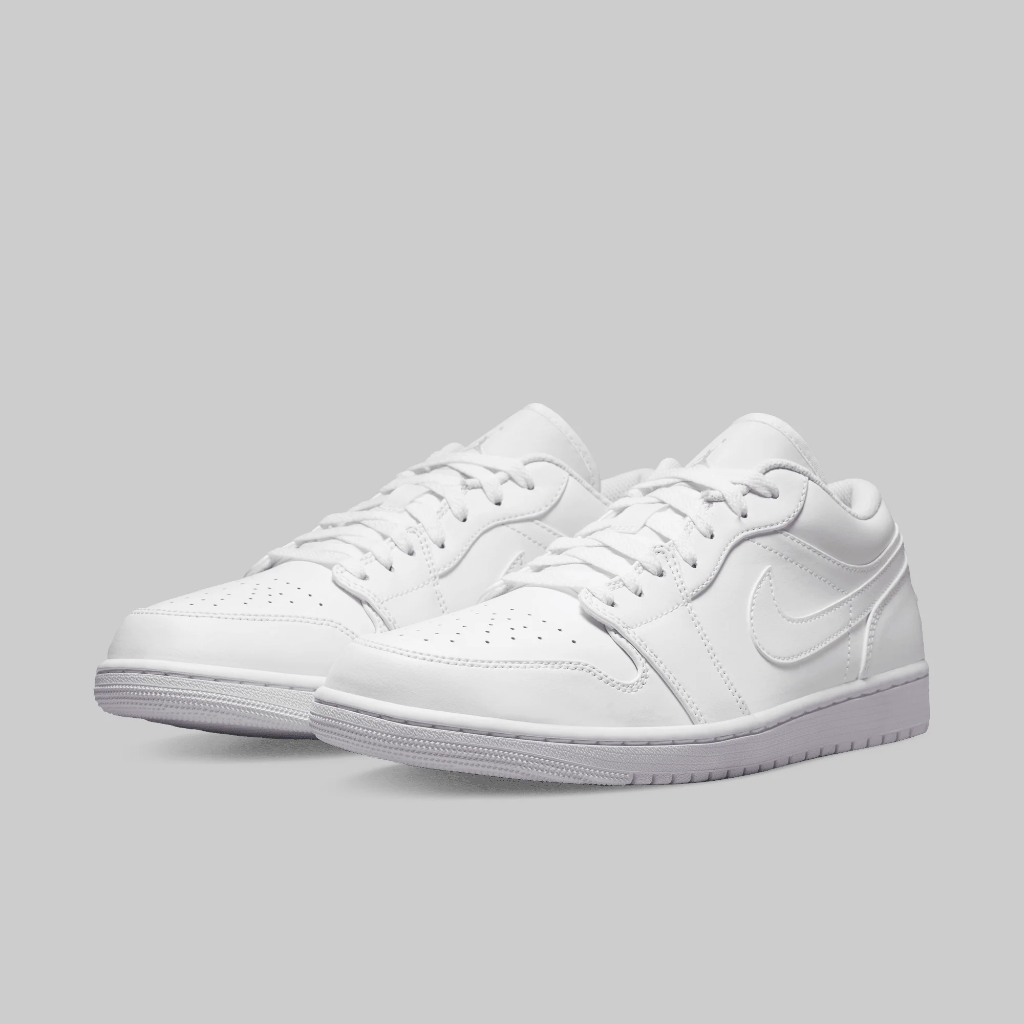 Air Jordan 1 Low - Triple White - Image 7