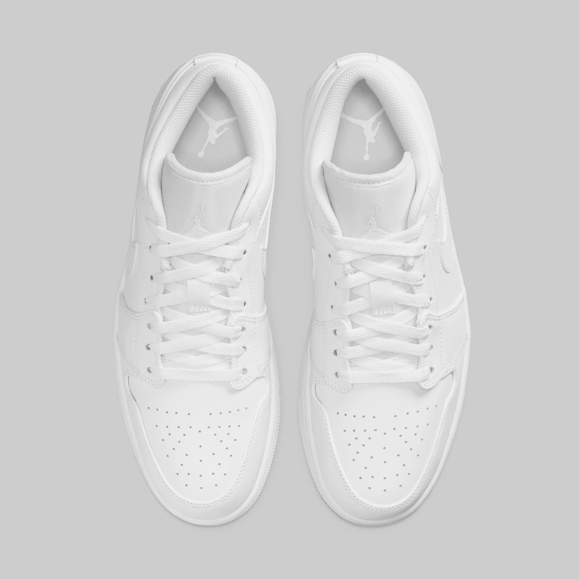 Air Jordan 1 Low - Triple White - Image 8