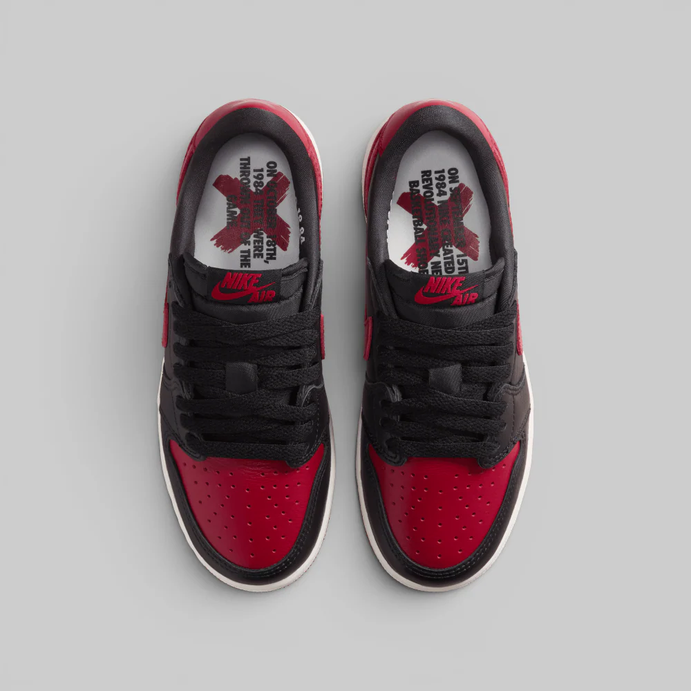 Air Jordan 1 Retro Low OG (Grade School) "Banned" - Image 4