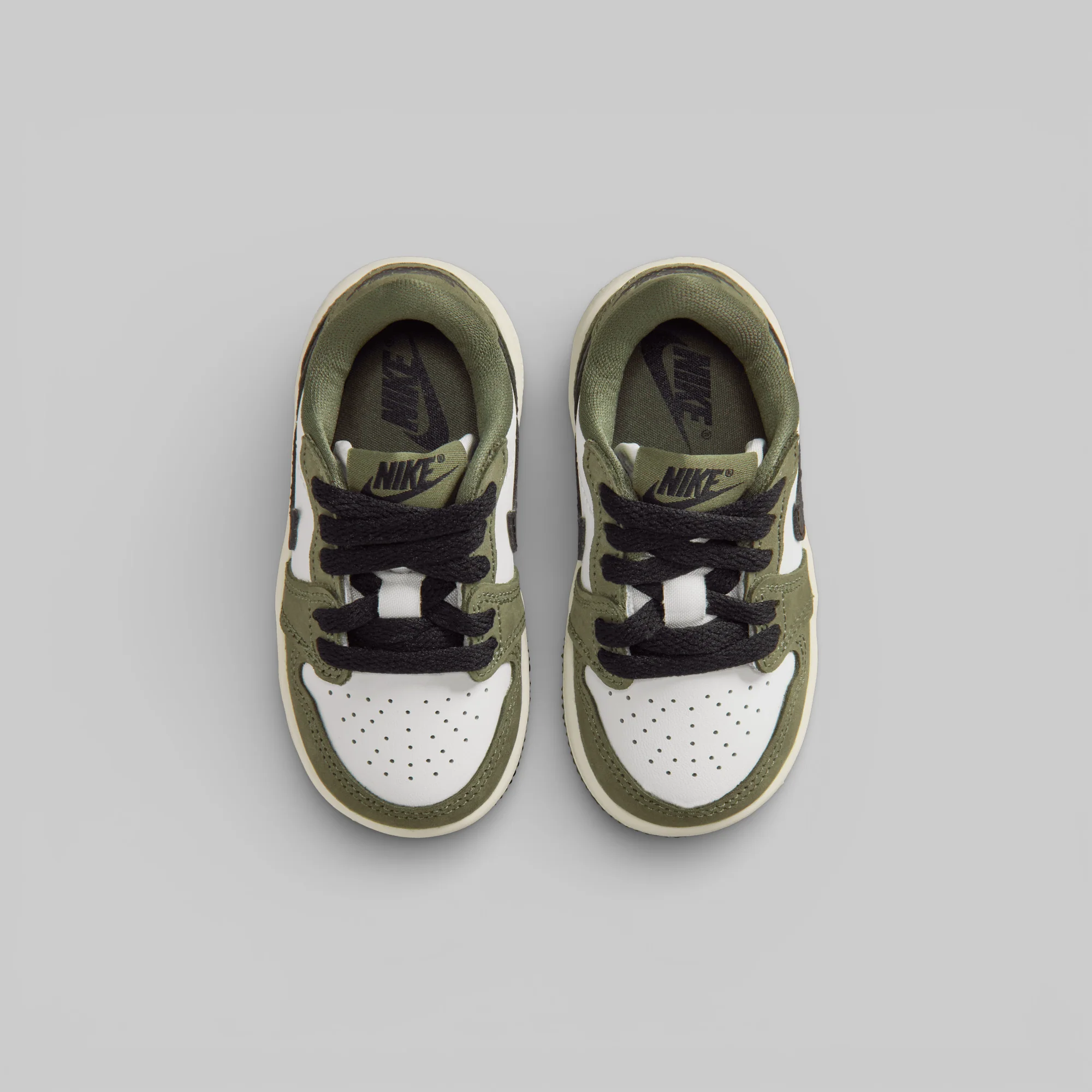 Air Jordan 1 Retro Low OG (Toddler) - Medium Olive - Image 3