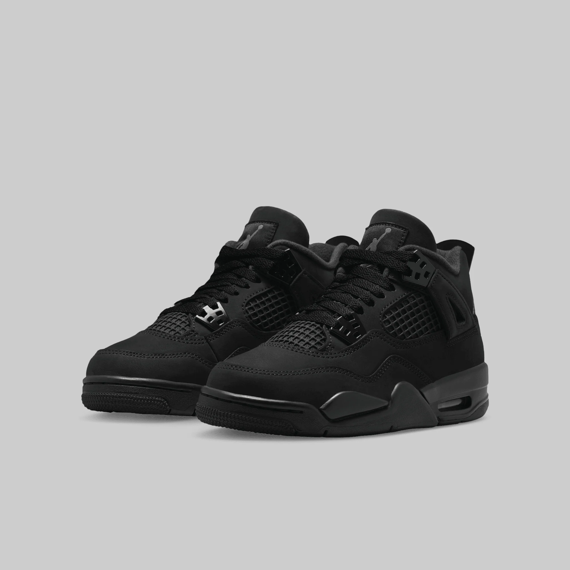 Air Jordan 4 Retro OG (Grade School) "Black Cat" - Image 2