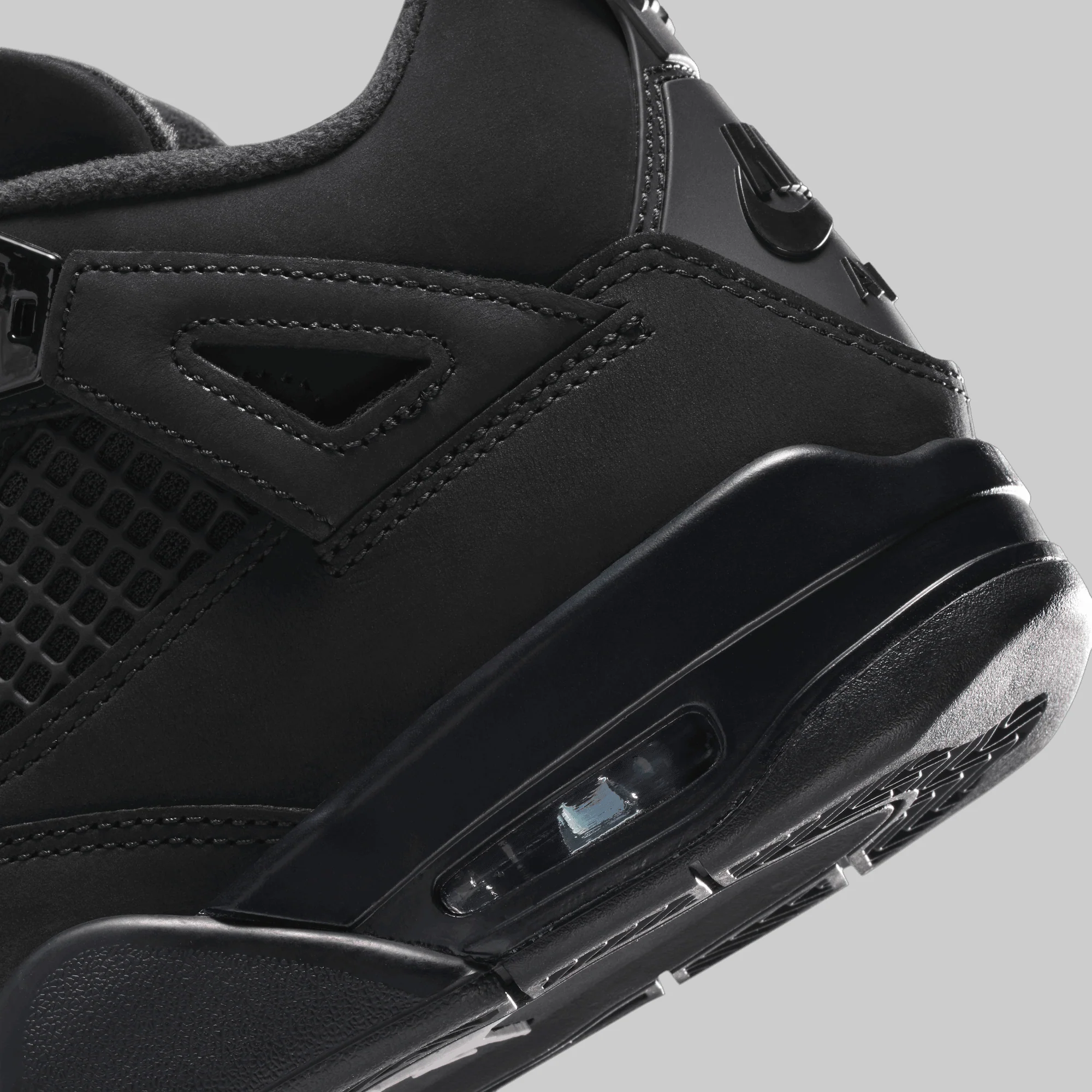 Air Jordan 4 Retro OG (Grade School) "Black Cat" - Image 6