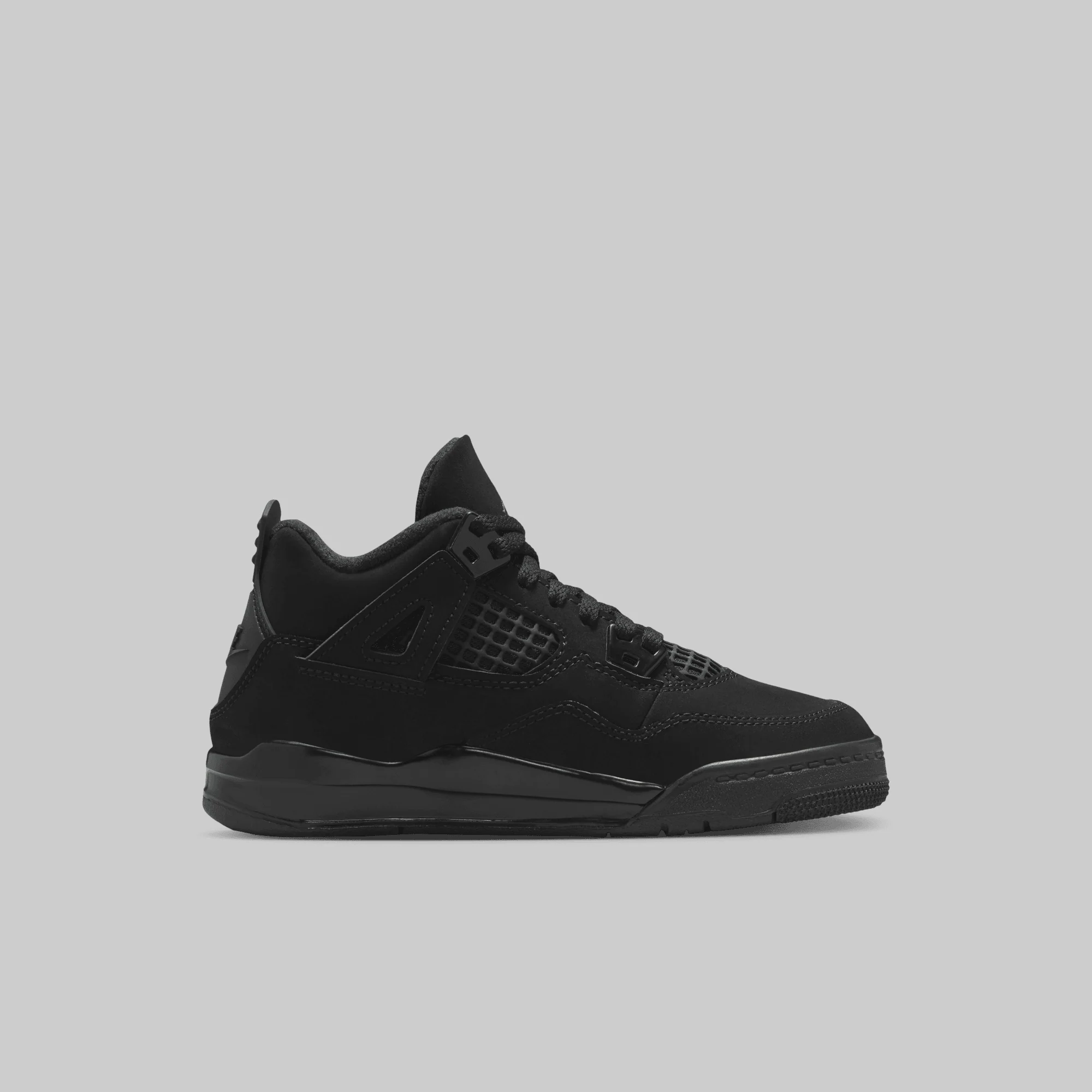 Air Jordan 4 Retro OG (Pre School) "Black Cat" - Image 2