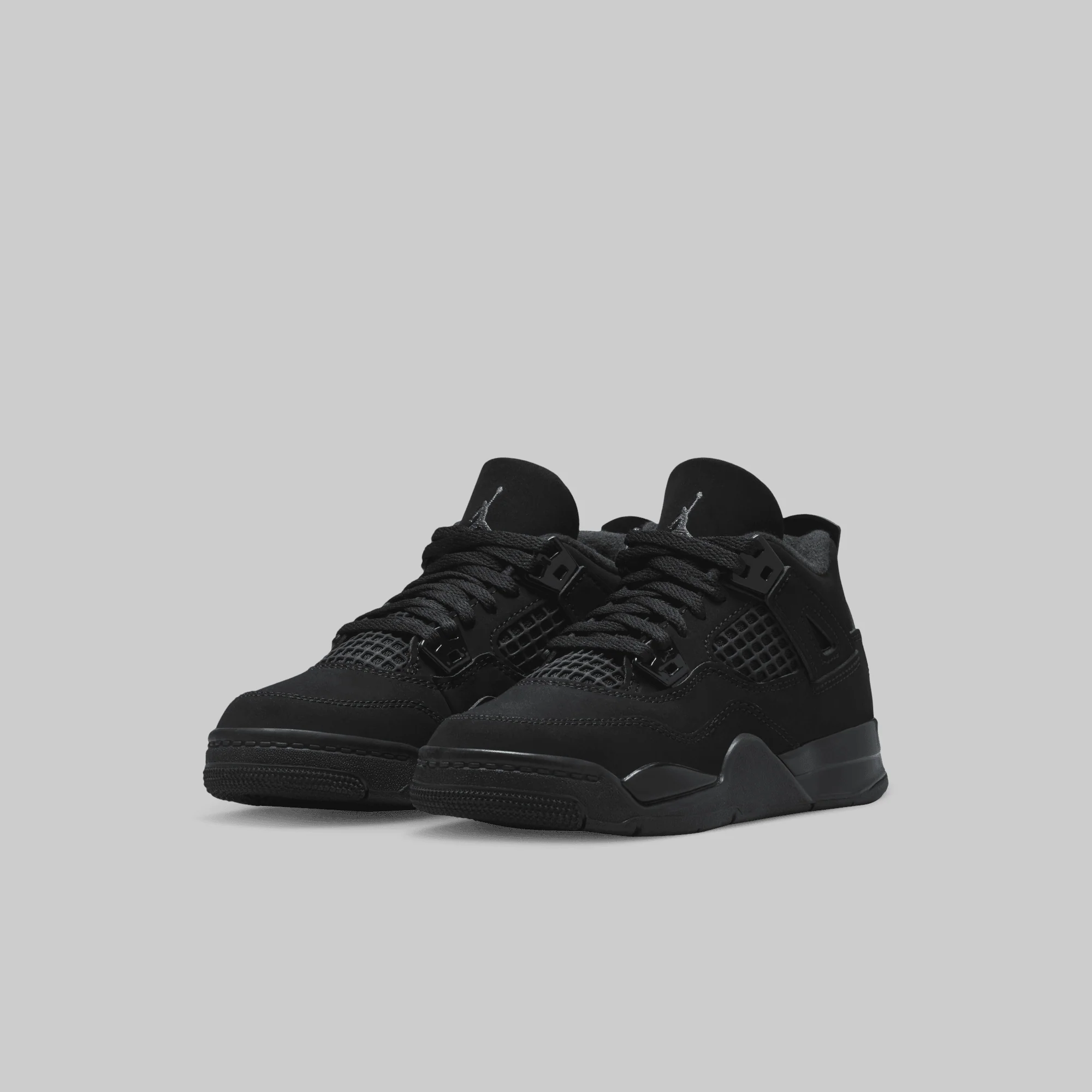 Air Jordan 4 Retro OG (Pre School) "Black Cat" - Image 8