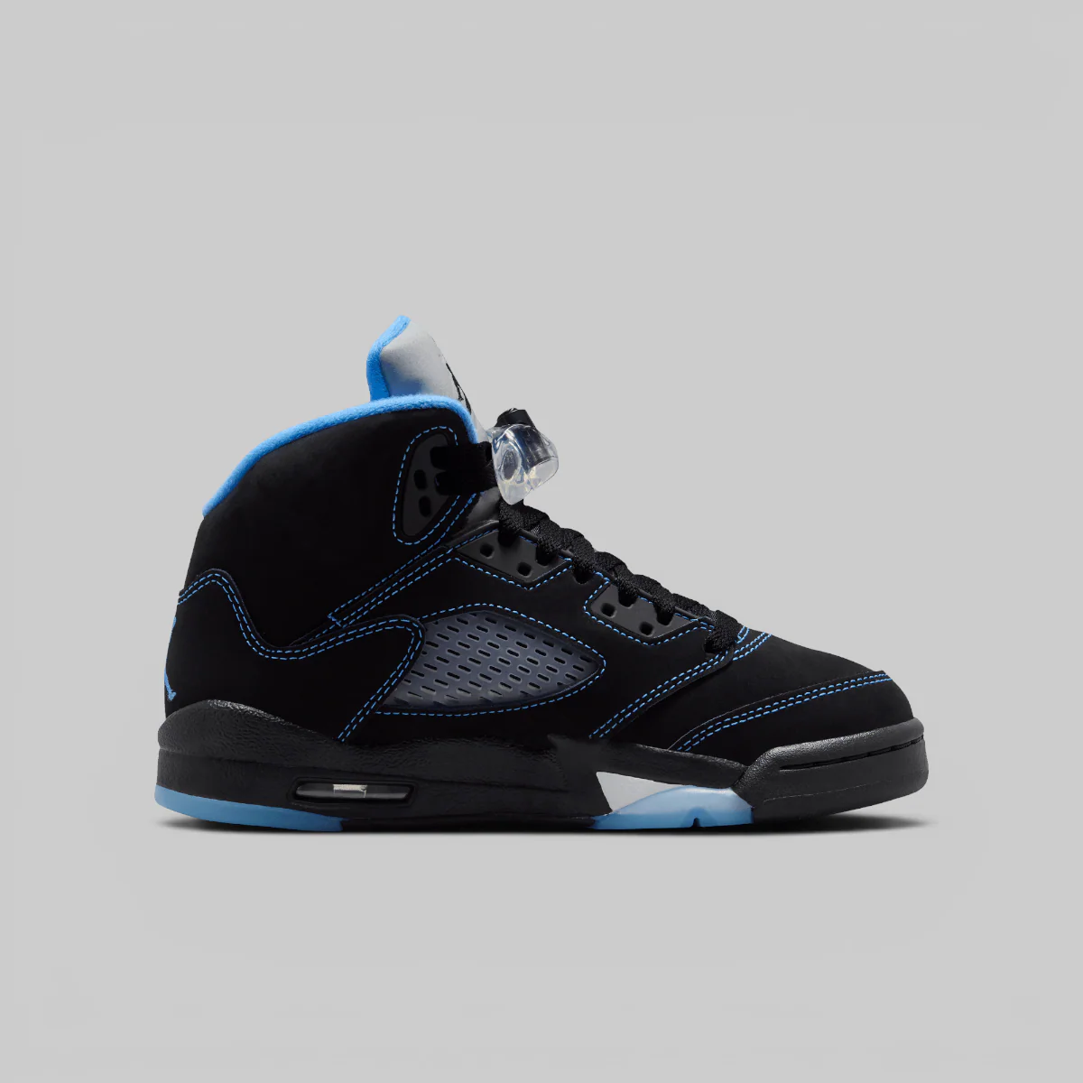 Air Jordan 5 Retro (Grade School) "Black Carolina" - Image 3