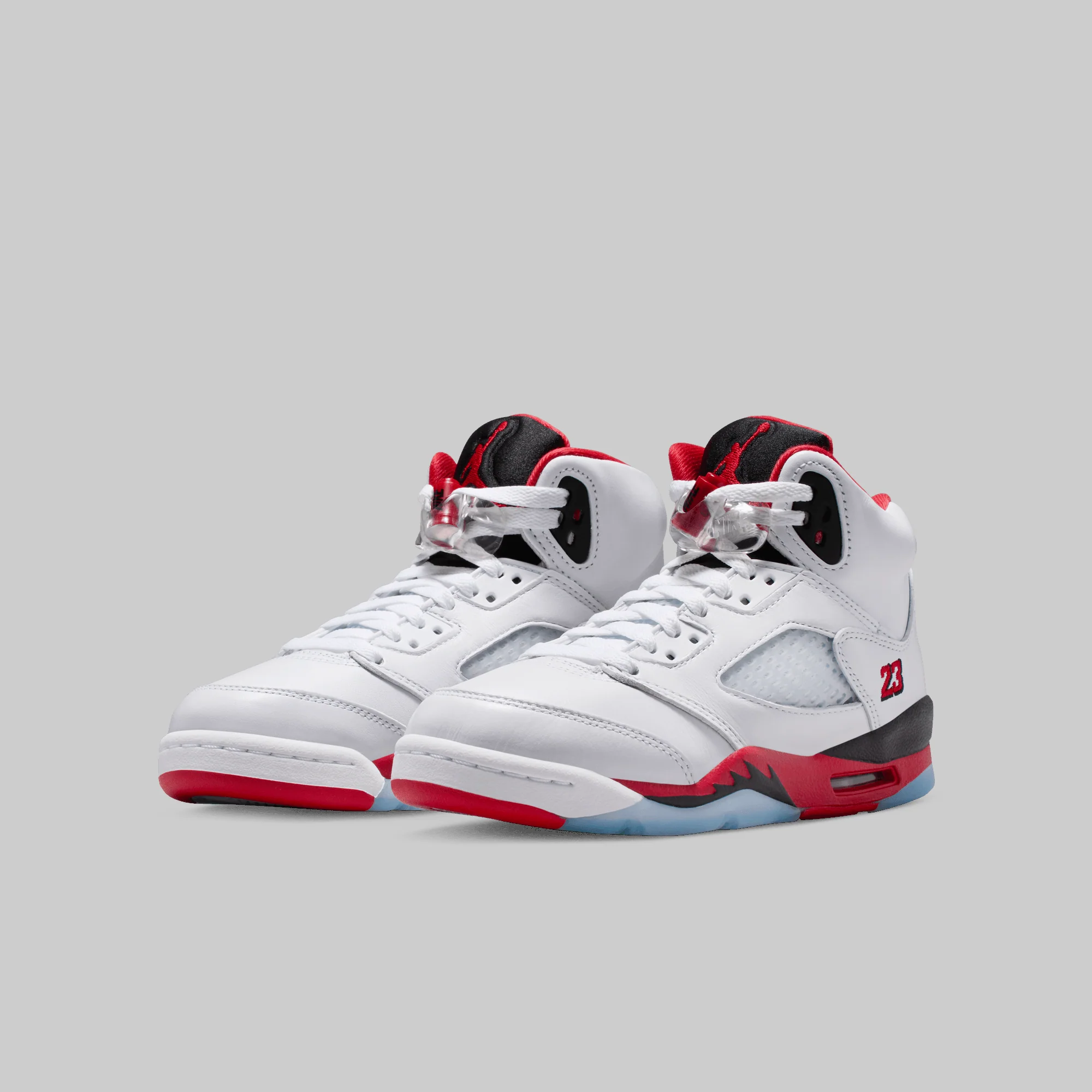 Air Jordan 5 Retro OG (Grade School) "Fire Red" - Image 9