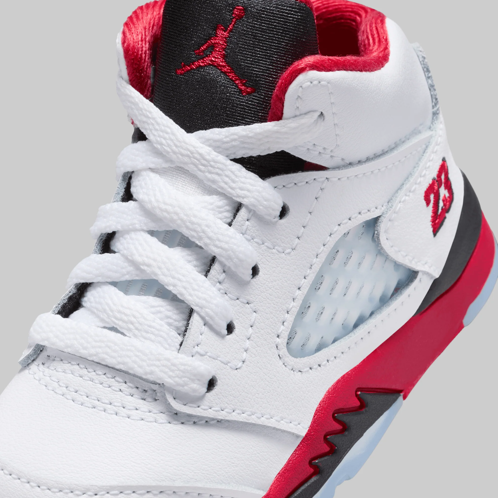 Air Jordan 5 Retro OG (Toddler) "Fire Red" - Image 4