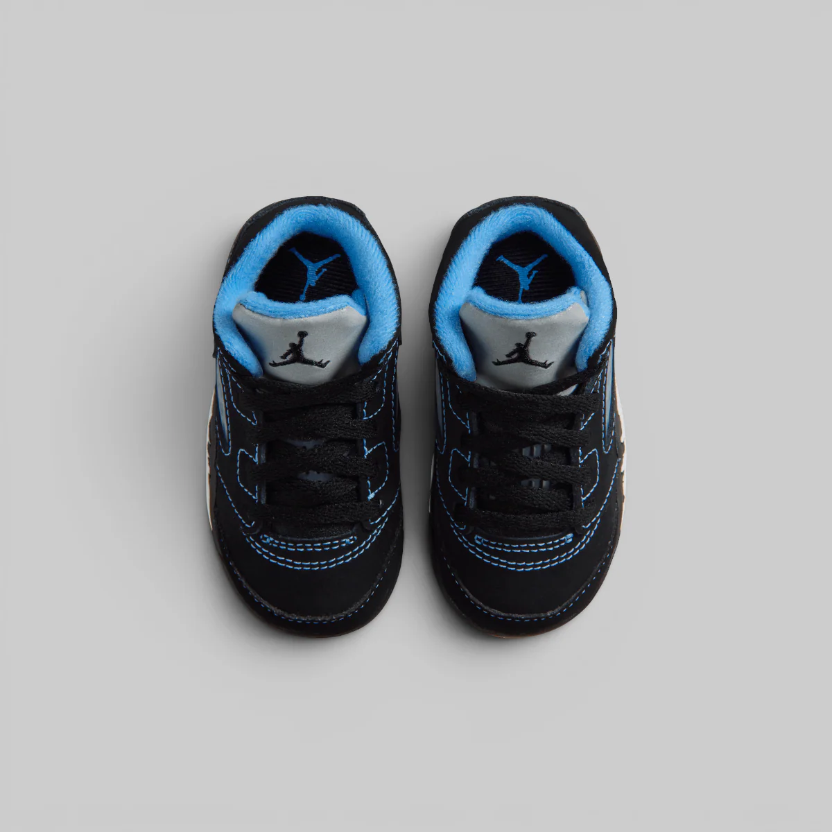 Air Jordan 5 Retro (Toddler) "Black Carolina" - Image 5