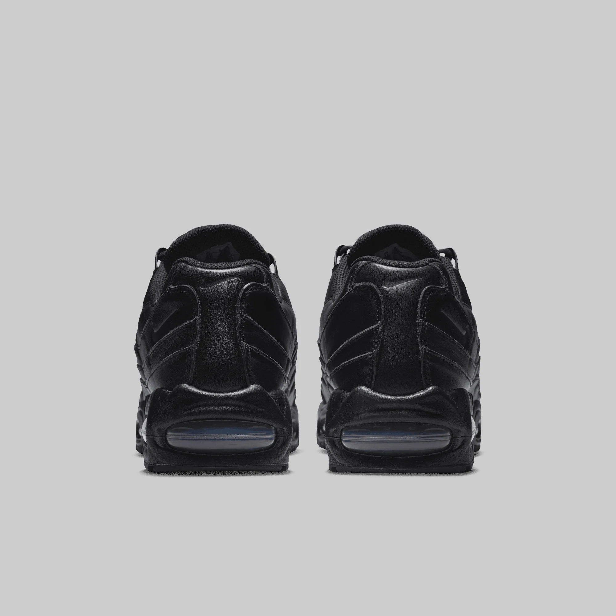 Air Max 95 Big Bubble LTR - Black Leather - Image 6