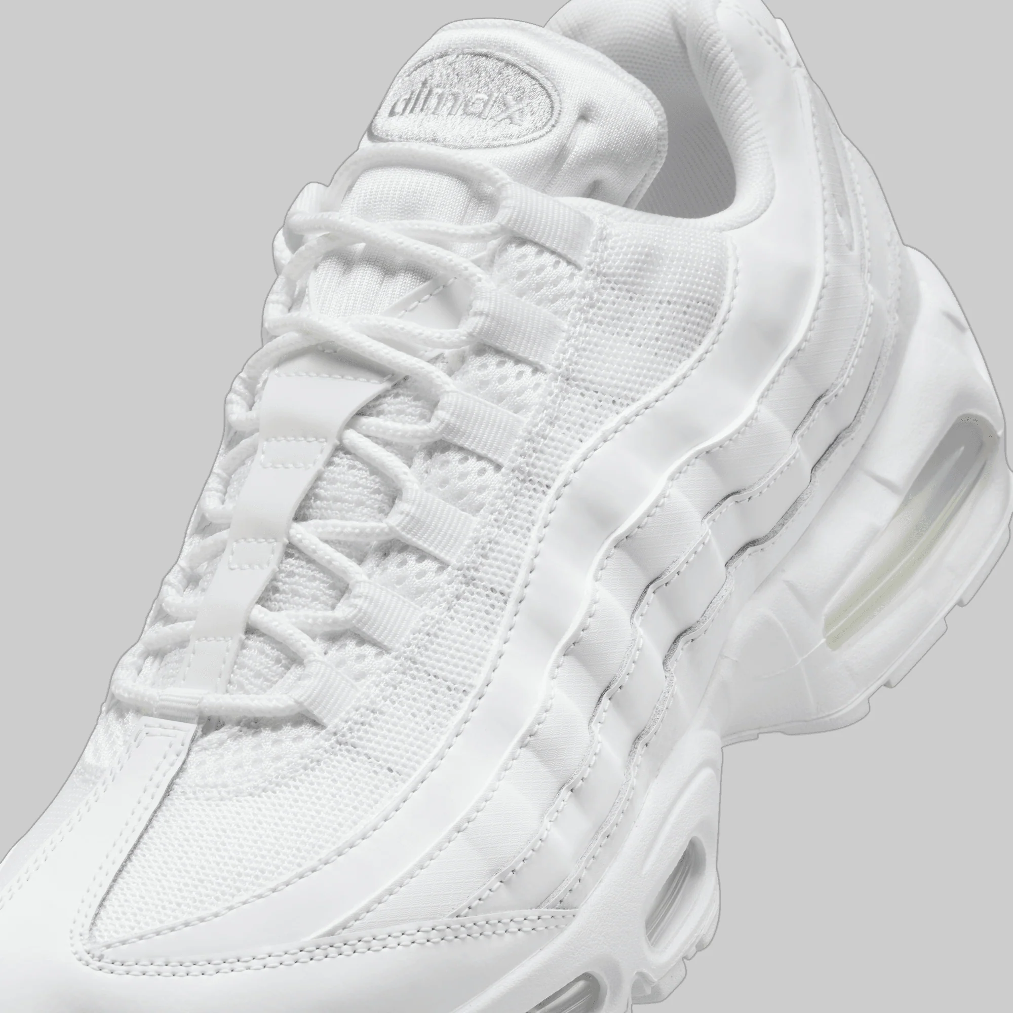Air Max 95 OG Big Bubble "Triple White" - Image 6