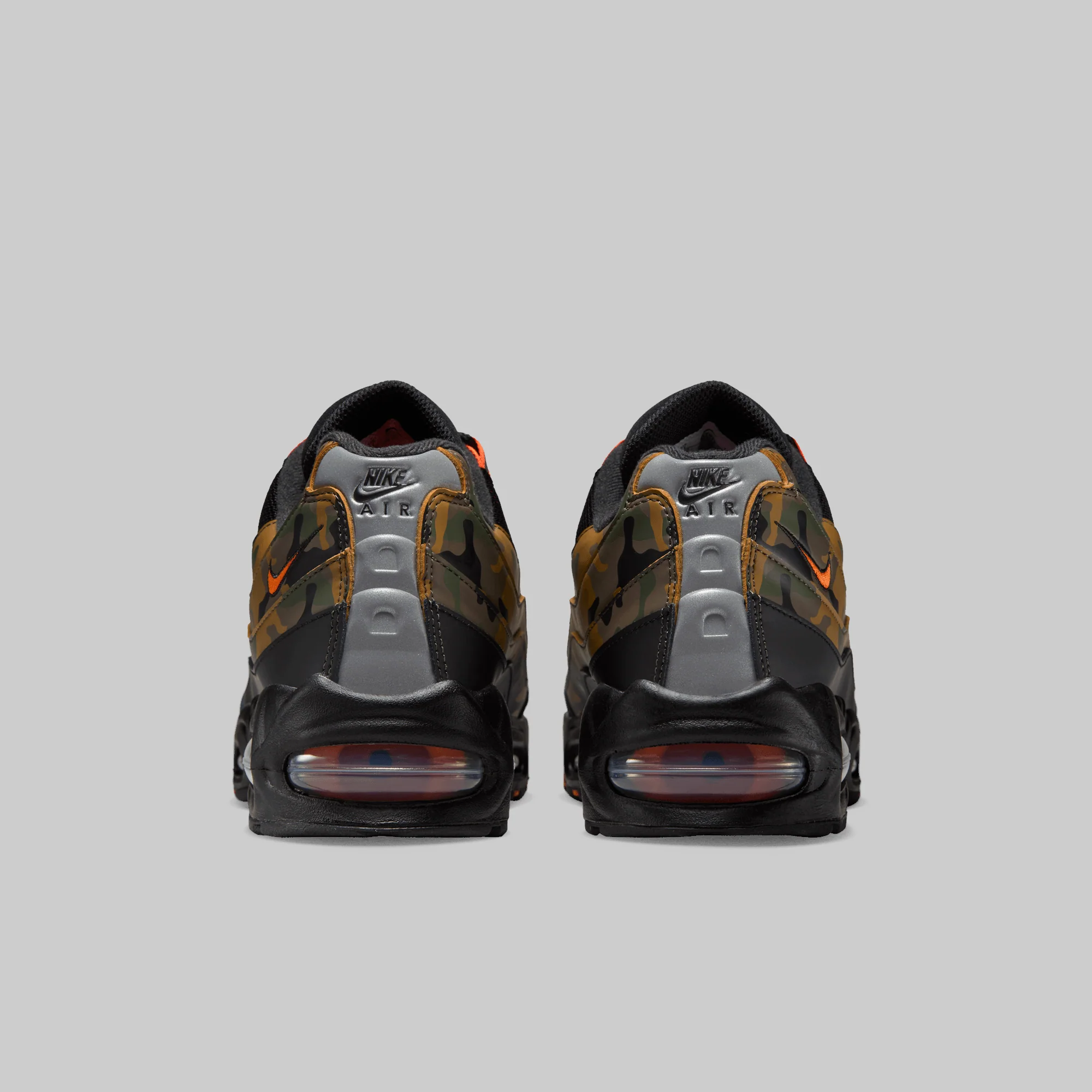 Air Max 95 QS 'CAMO PACK' Black/Safety Orange - Image 8