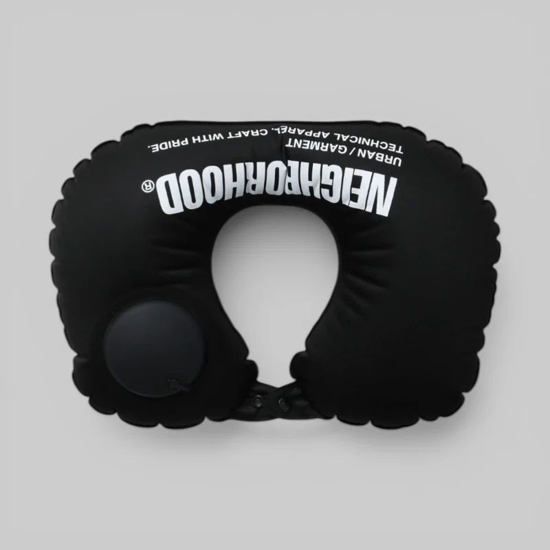 Air Neck Pillow - Black - Image 2