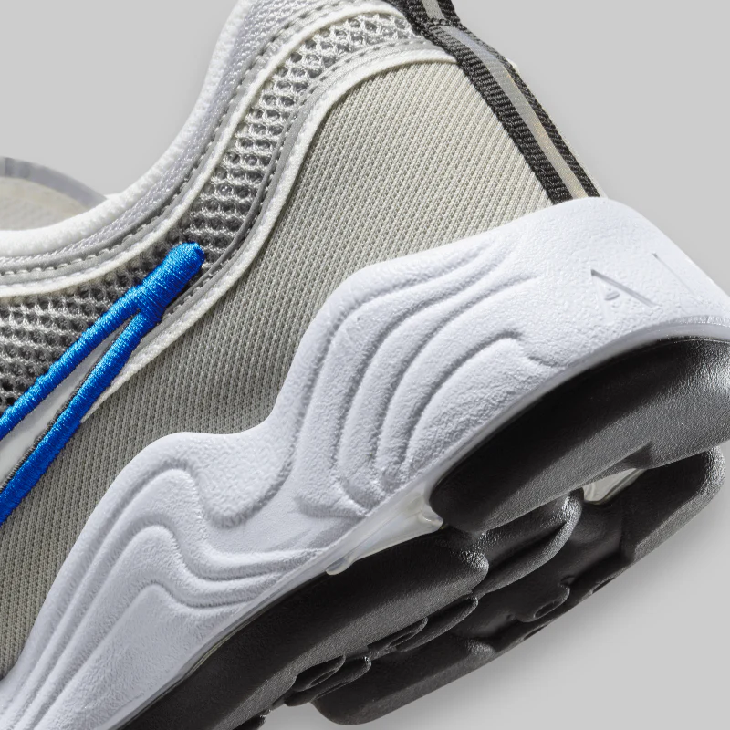 Air Zoom Spiridon OG SP - "Metallic Silver/Signal Blue" - Image 11