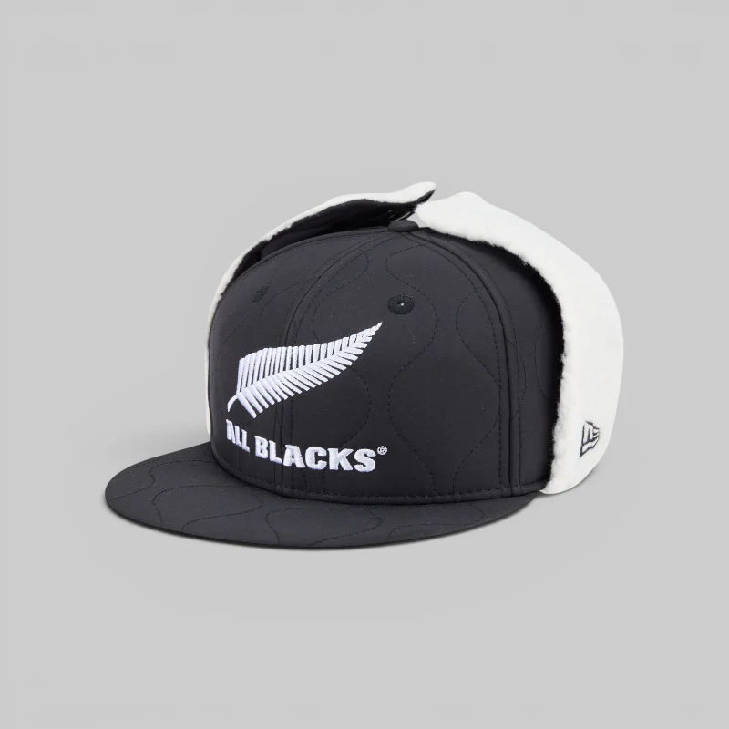 All Blacks 59Fifty Fitted Quilted Dog Ear