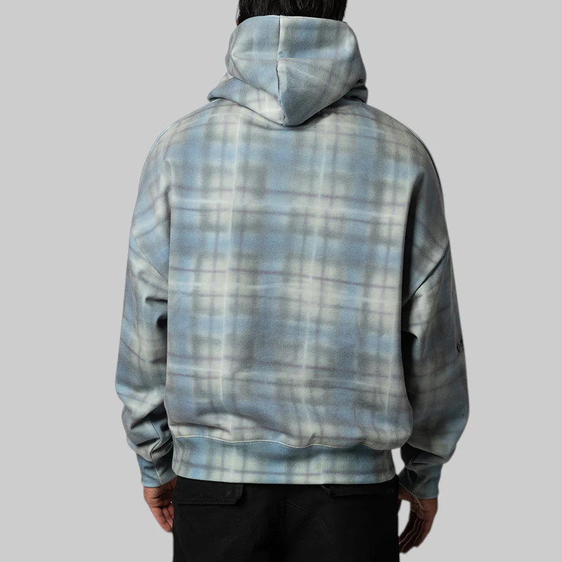Already In Heaven Plaid Hoodie - Tartan - Image 4