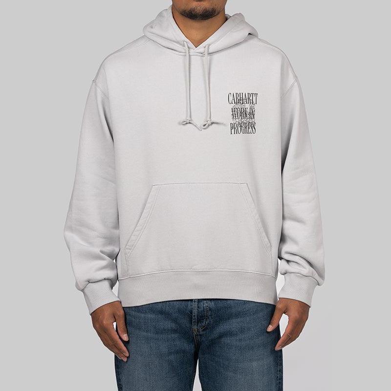 Always a WIP Hooded Sweat - Sonic Silver Stone Washed