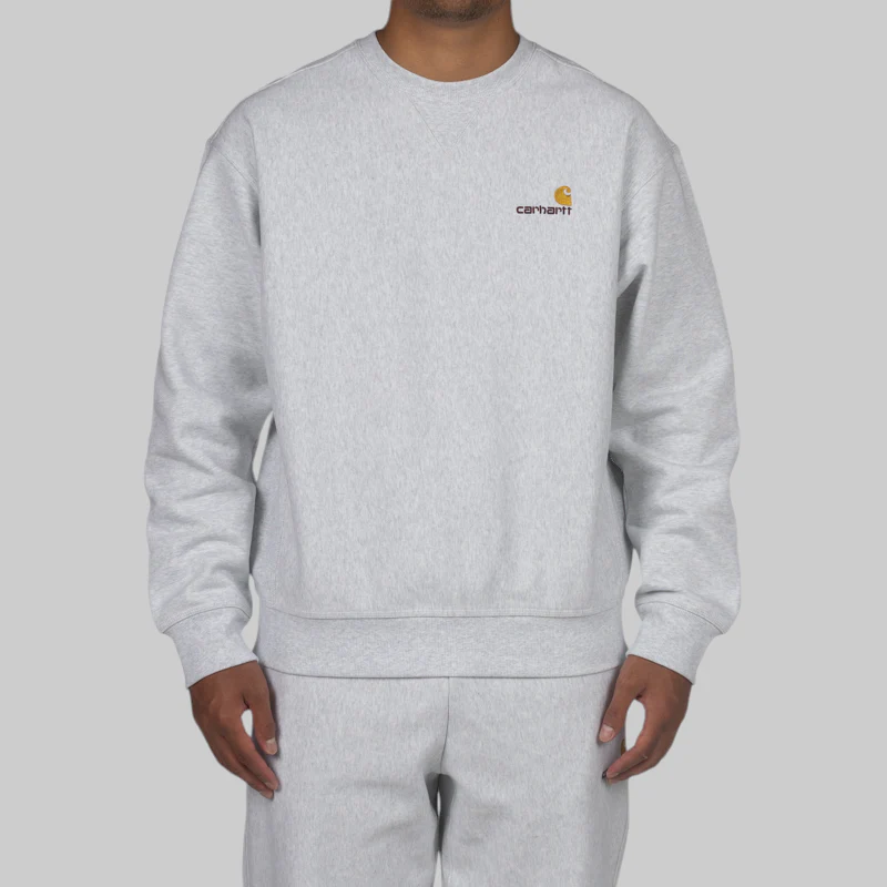 American Script Crew - Ash Heather