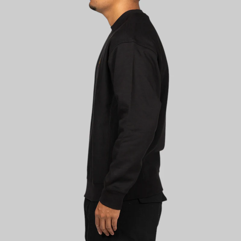 American Script Crew - Black - Image 3