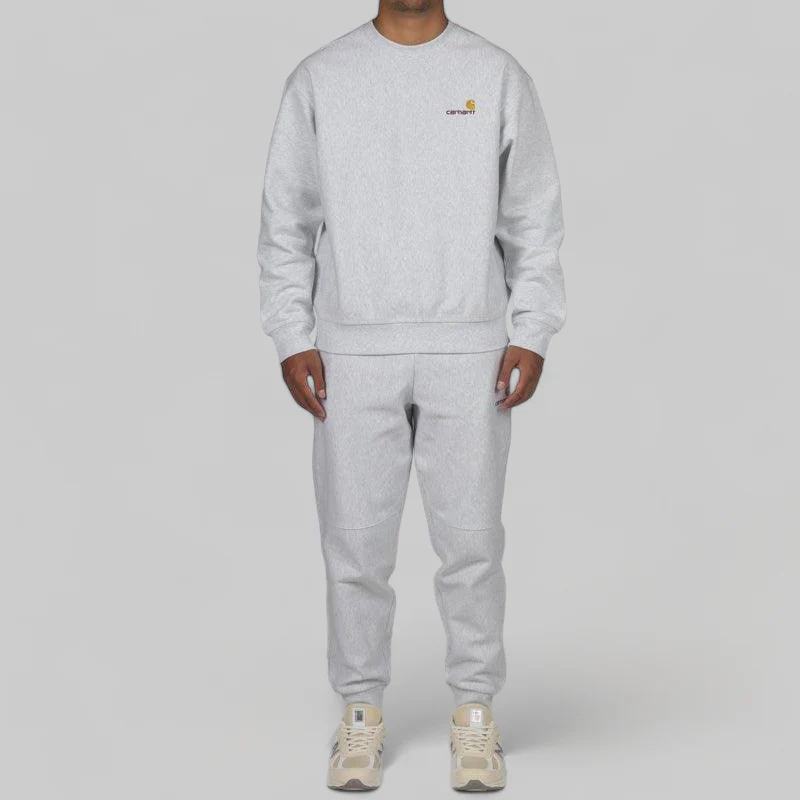 American Script Jogging Pant - Ash Heather - Image 5